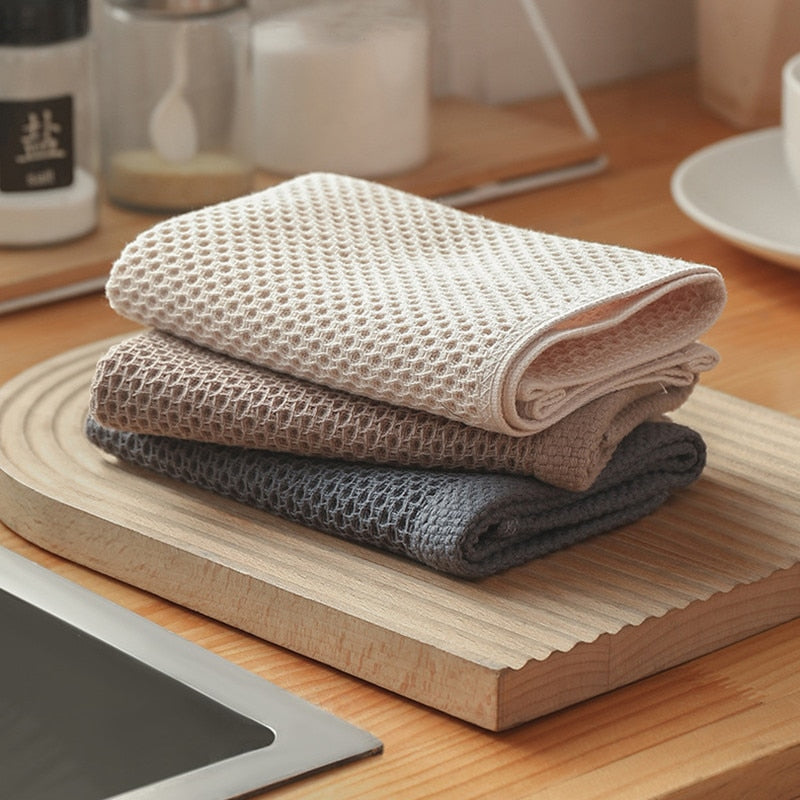 HoneyNest – Luxury 6-Pack Honeycomb Towels for Stylish Functionality