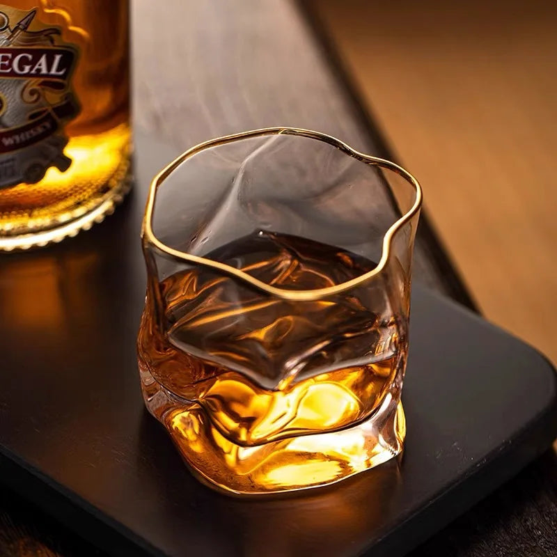SipElegance – Luxury Textured Whiskey Glasses for a Refined Whiskey Experience