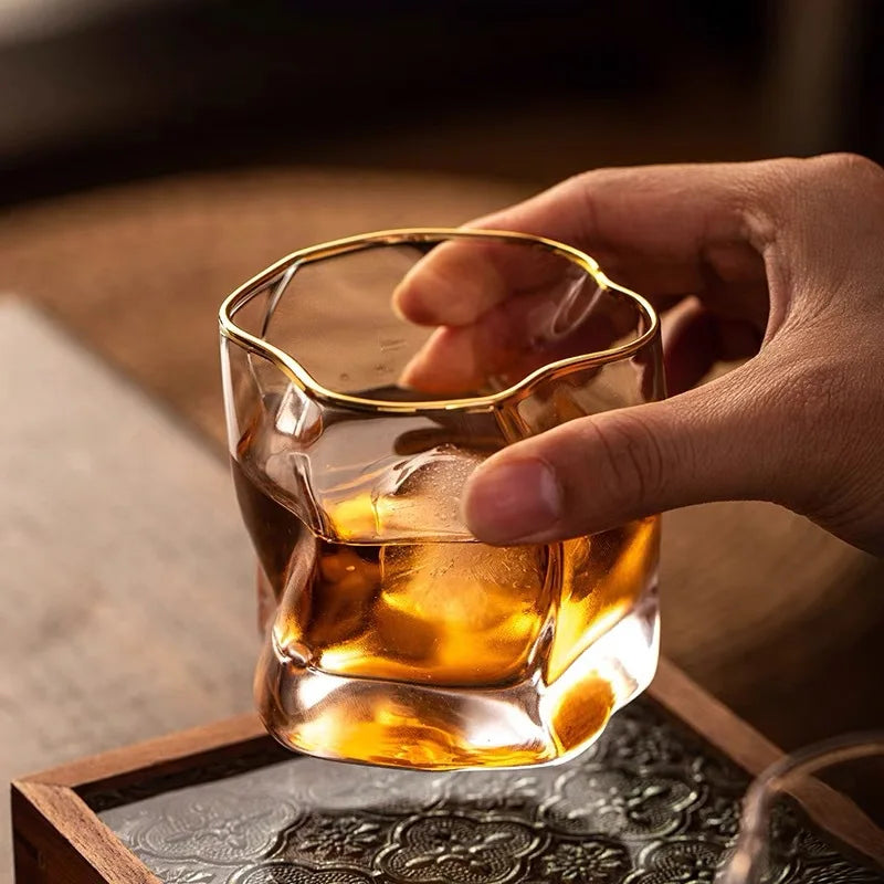 SipElegance – Luxury Textured Whiskey Glasses for a Refined Whiskey Experience