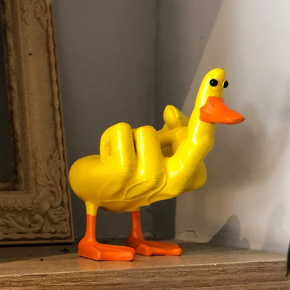 DuckTude – Playful Duck Sculpture with Quirky Charm