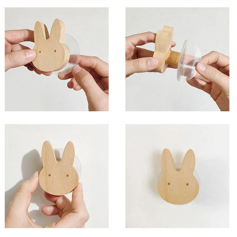 NordicPals – Playful Wooden Wall Hooks with Scandinavian Elegance