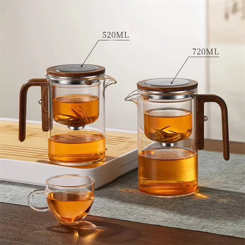ZenFusion – Luxury Glass Teapot with Innovative Infuser and Timeless Design