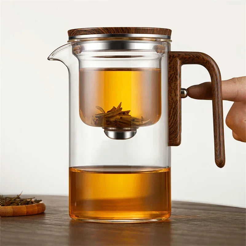 ZenFusion – Luxury Glass Teapot with Innovative Infuser and Timeless Design