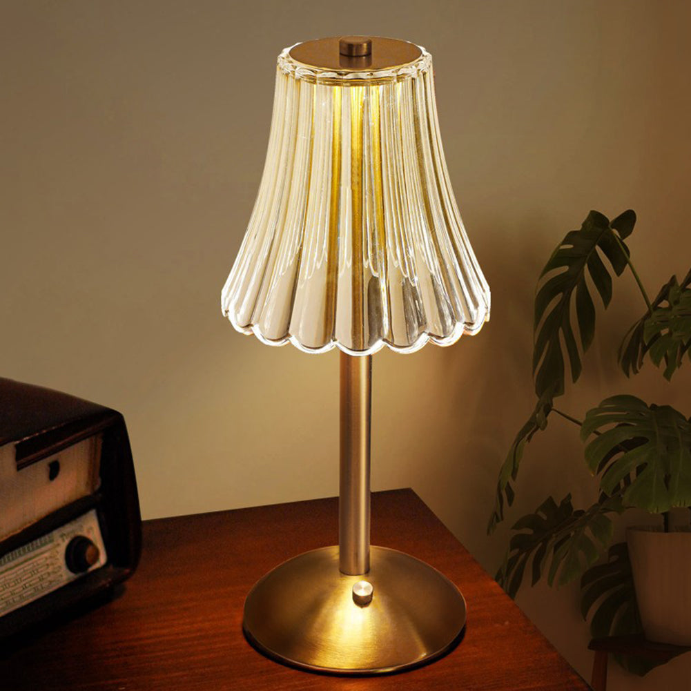 CrystalGlow – Luxury Table Lamp with Refined Crystal Elegance