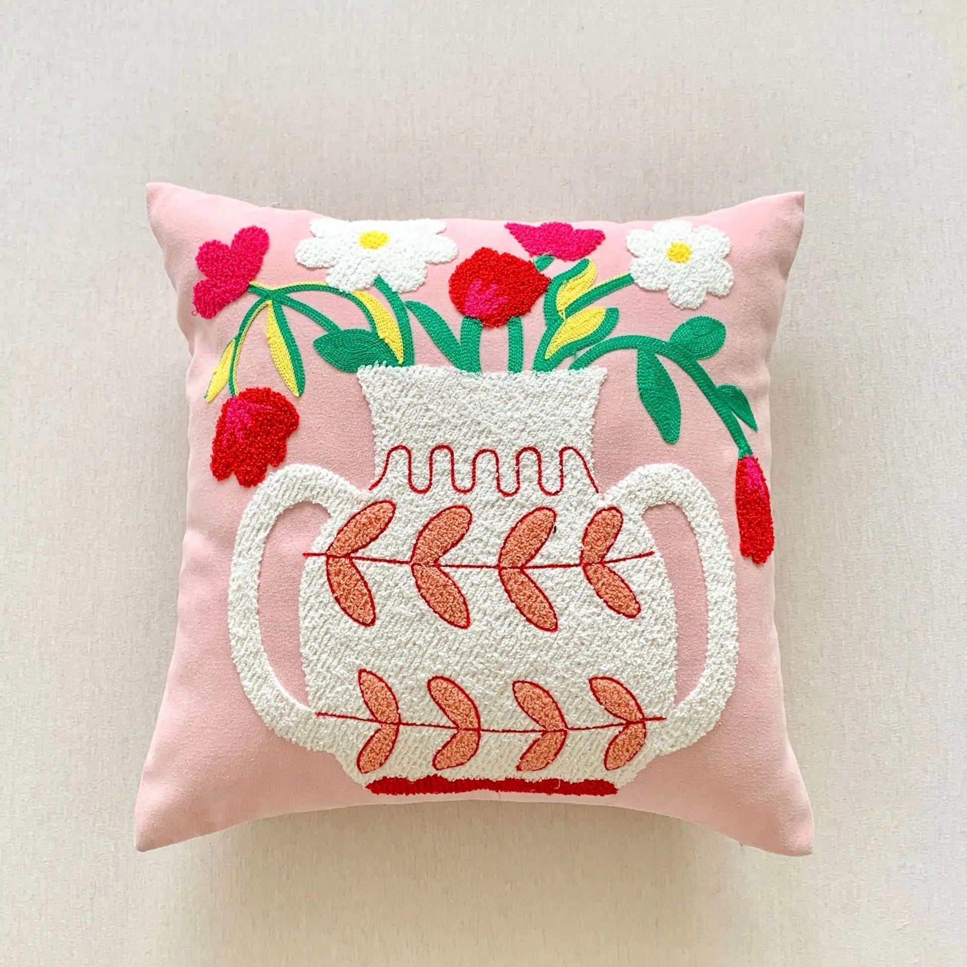 Soléa – Jacquard Kussenhoes met Verfijnd Zonnebloemmotief