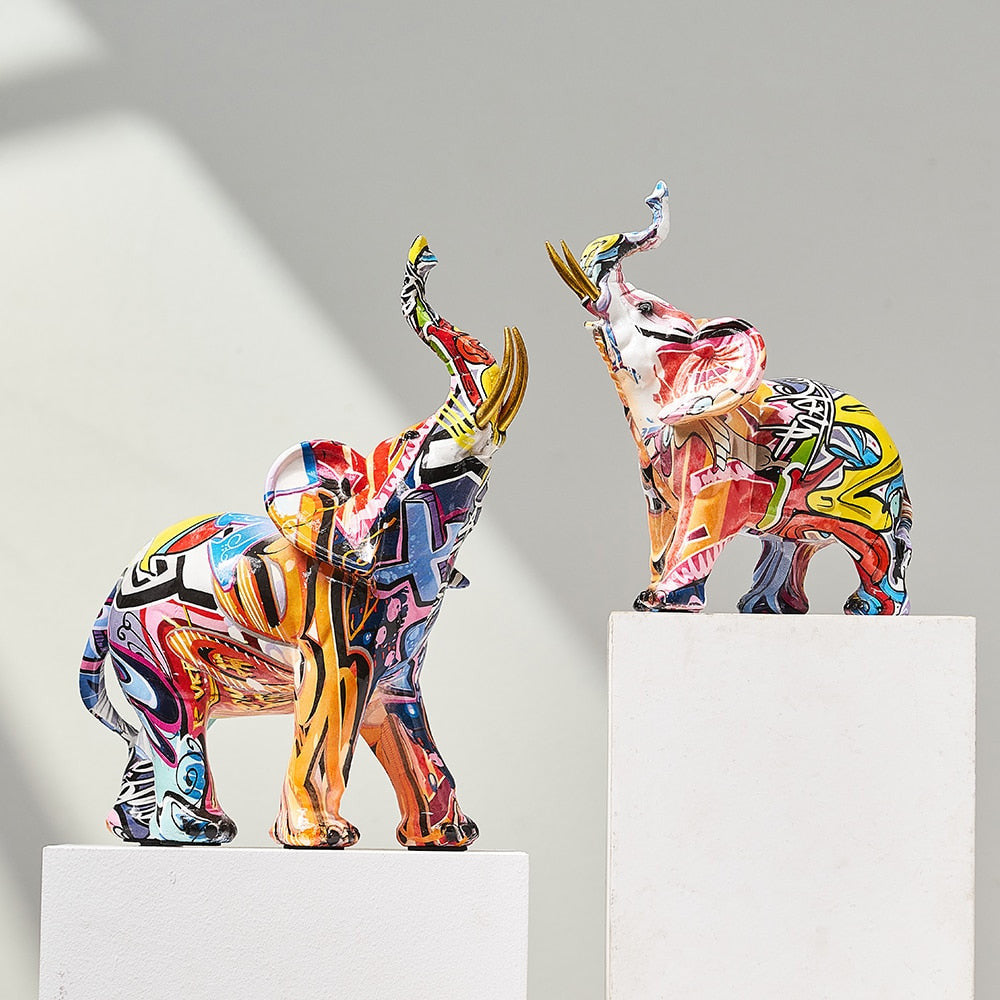 Elephantia – Artistic Elephant Sculpture with Nordic Flair
