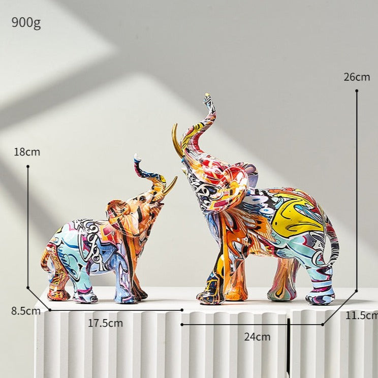 Elephantia – Artistic Elephant Sculpture with Nordic Flair