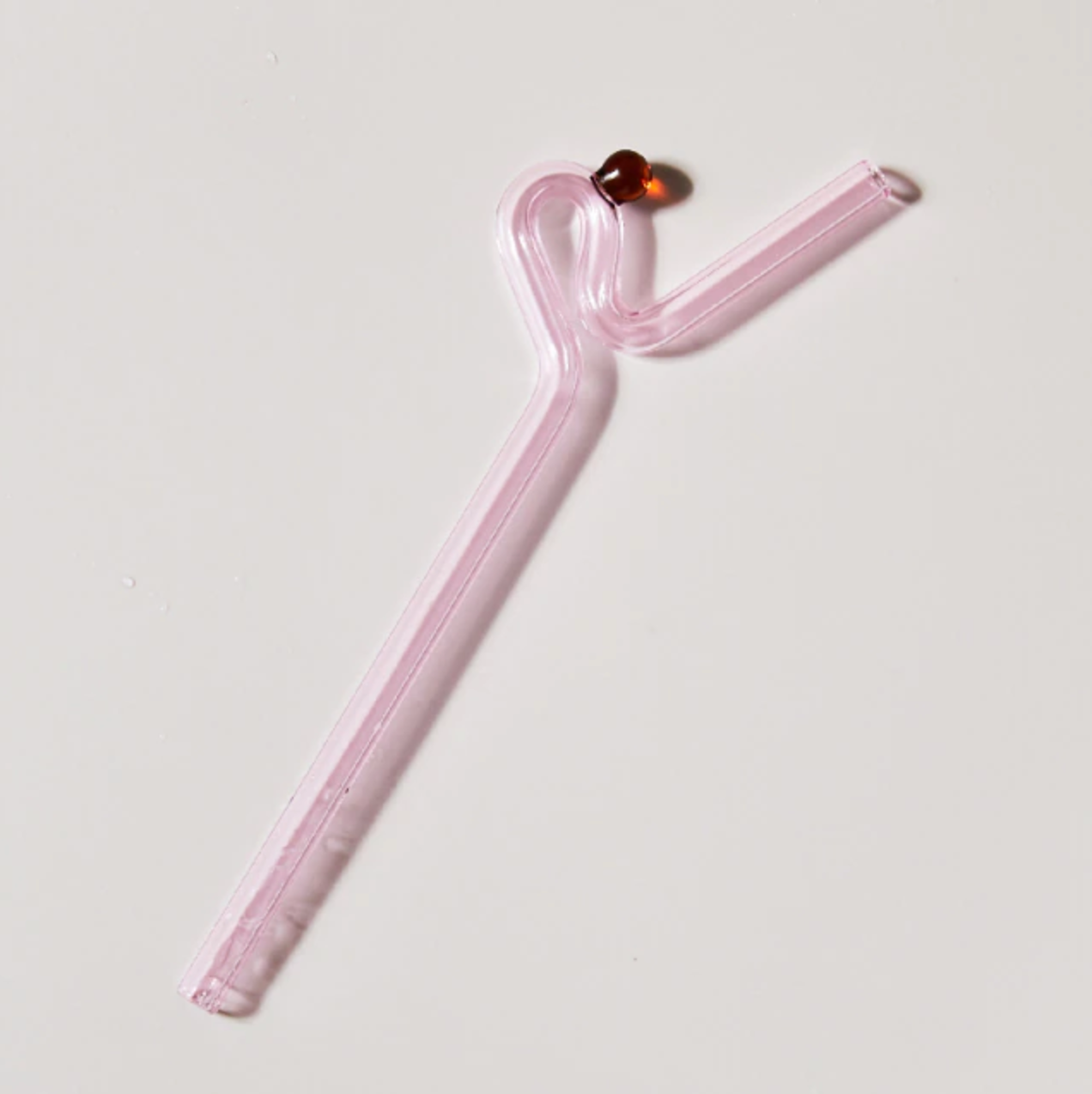 TwistSip – Speelse Gekleurde Glazen Rietjes met Elegant Gedraaid Design