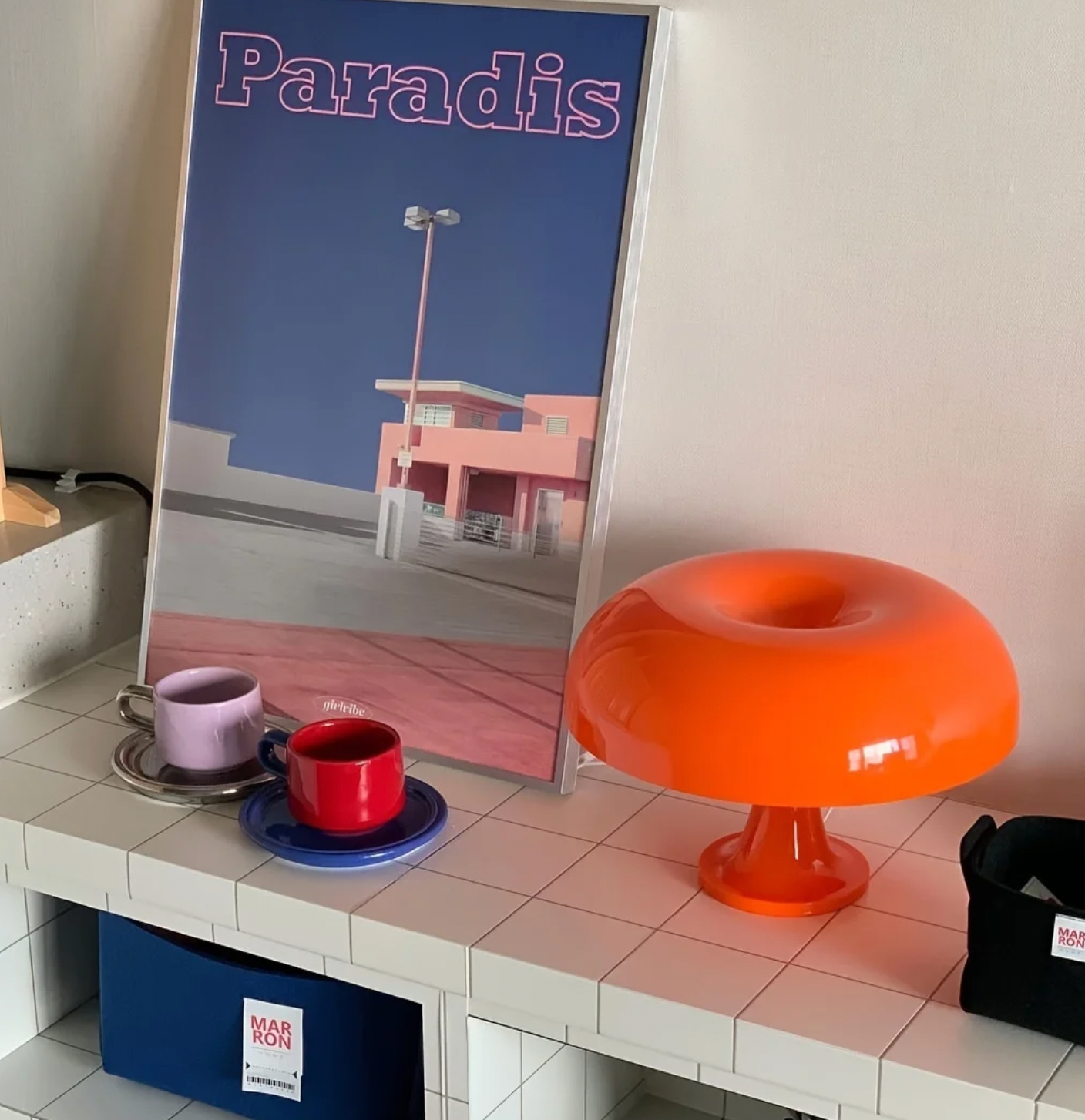 Lucente – Retro Table Lamp with Italian Design and Warm LED Lighting