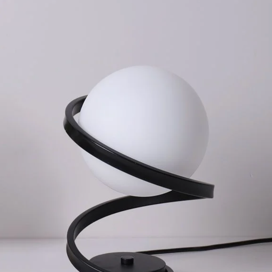 SpiraGlow – Elegant Table Lamp with Unique Design