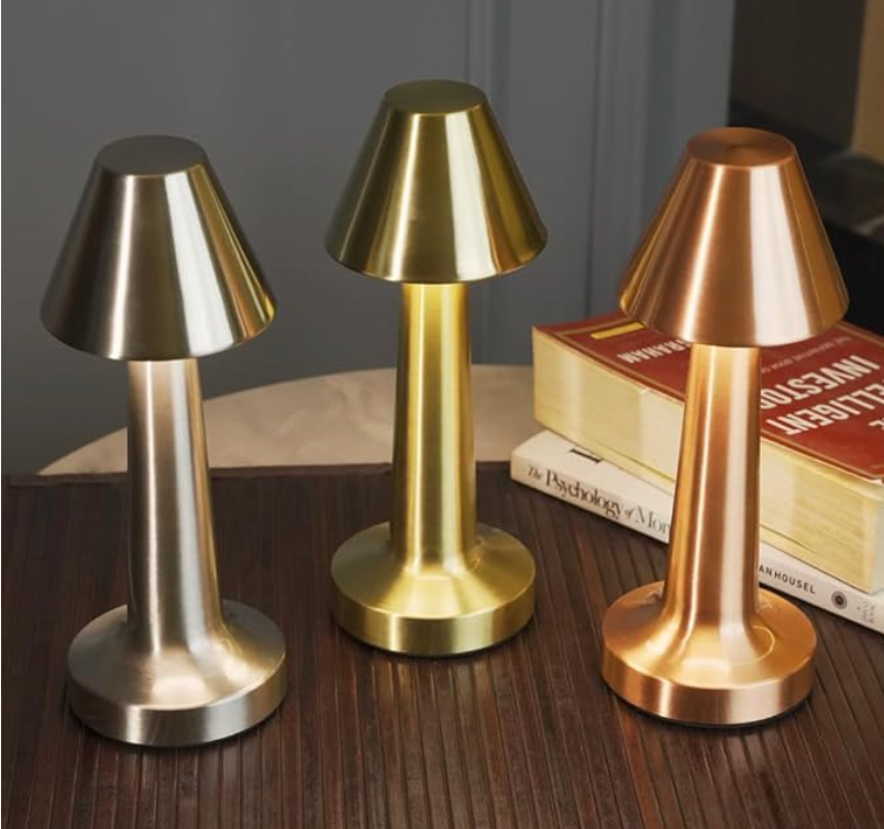 GlowEase – Dimmable LED Table Lamp with Minimalist Design and Touch Control