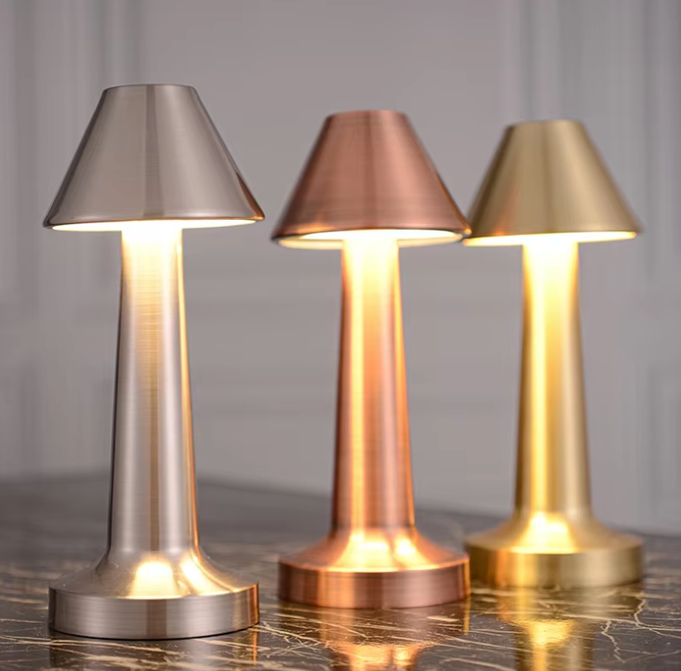 GlowEase – Dimmable LED Table Lamp with Minimalist Design and Touch Control