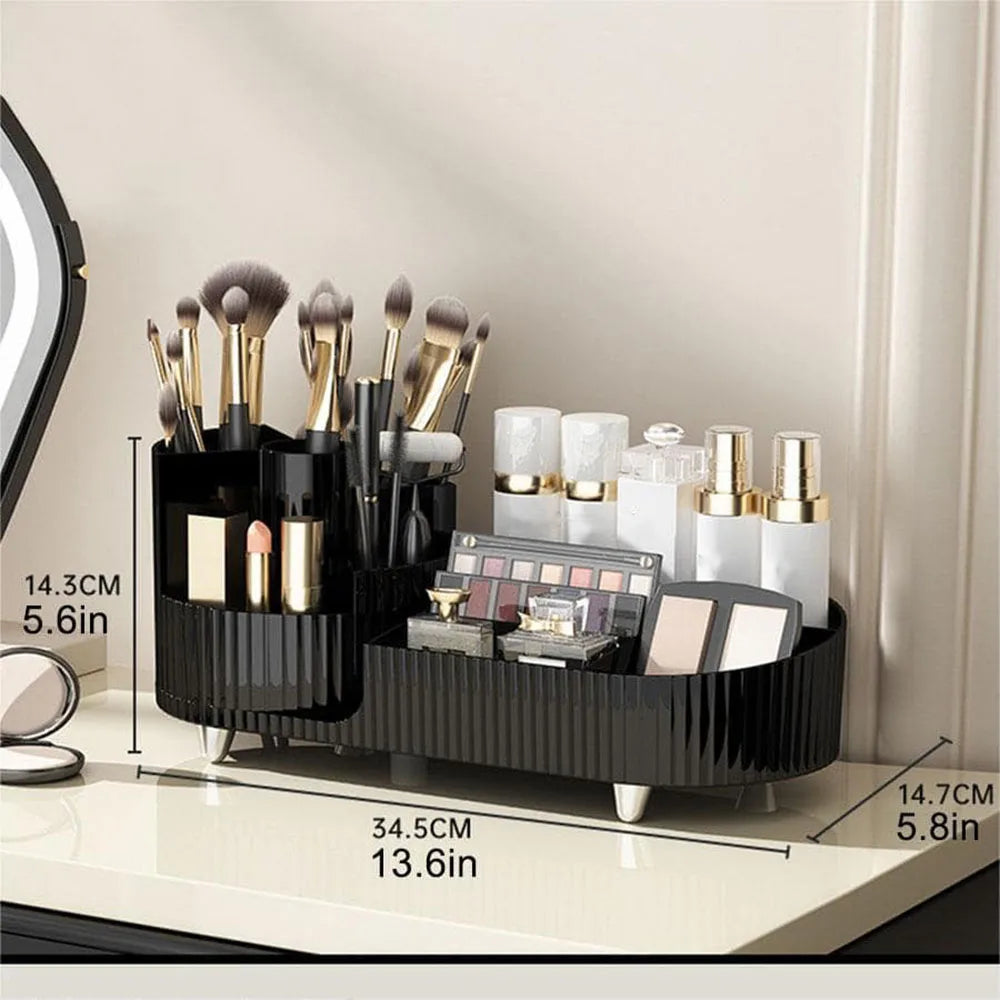 Eleganza – Luxury Beauty Organizer with Smart Rotatable Design