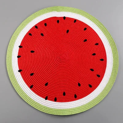 Fruitéa Luxe Placemats – Colorful Table Protection for a Sunny Atmosphere Table