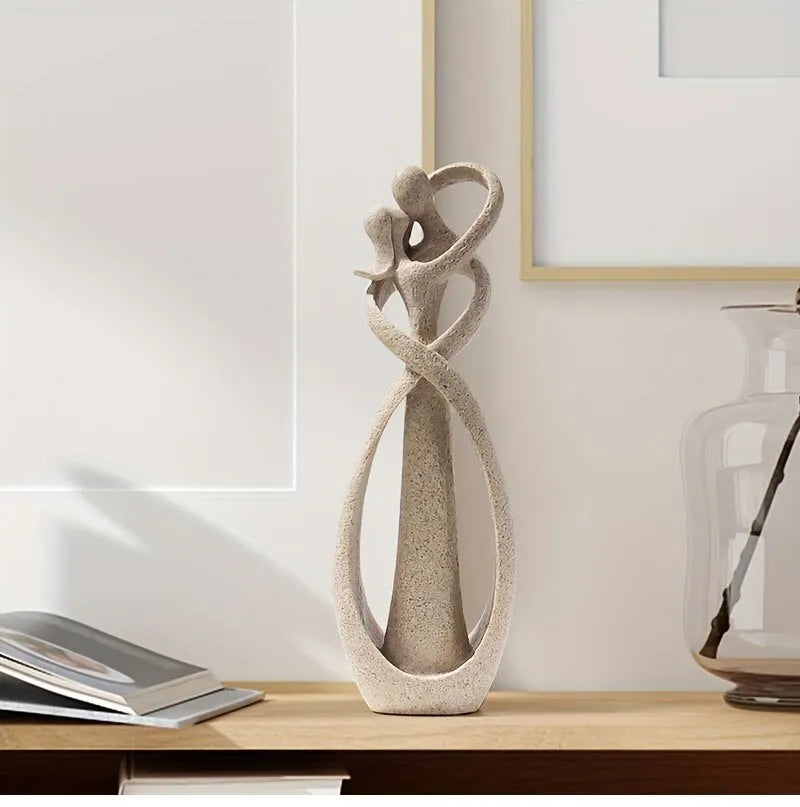 EternalGrace – Abstract Figurine with Timeless Elegance for Stylish Interiors