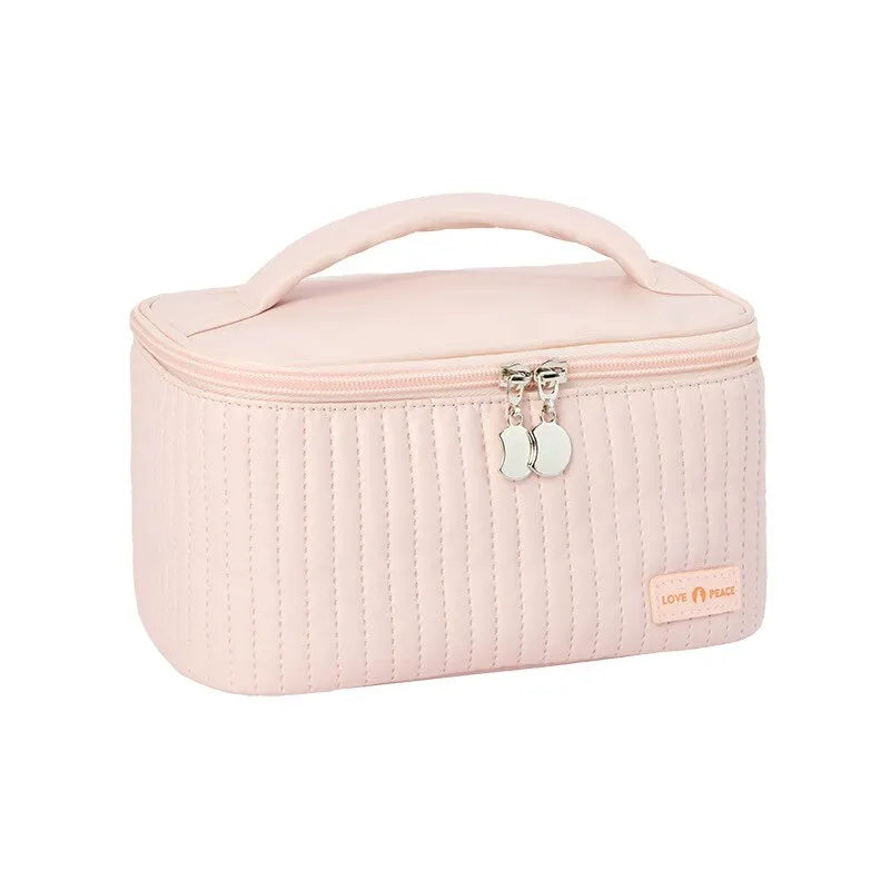 LumiÉclat Luxe Cosmetic Organizer – Stylish Makeup Bag for Elegant Travelers
