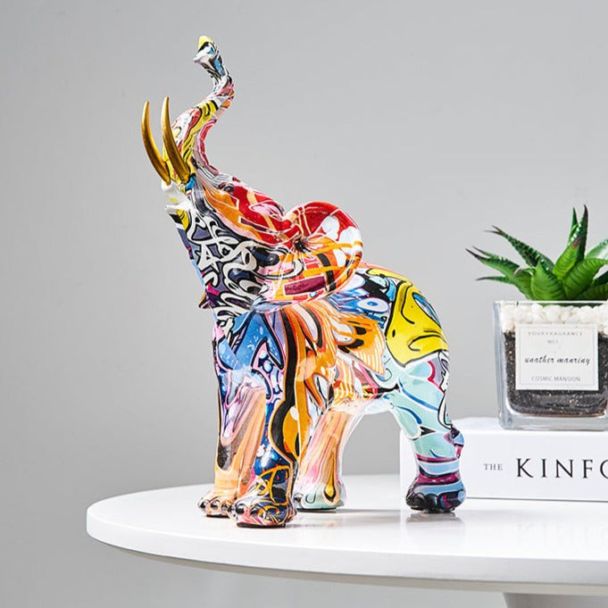 Elephantia – Artistic Elephant Sculpture with Nordic Flair