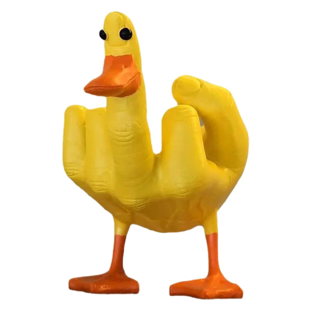 DuckTude – Playful Duck Sculpture with Quirky Charm