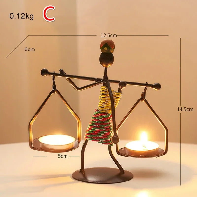 AmbianceIron – Luxury Candle Holder with Authentic Vintage Charm