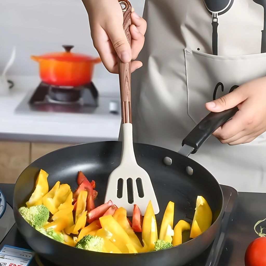 Auréno Luxe Silicone Kitchen Set – 11-piece Set for a Stylish & Functional Kitchen