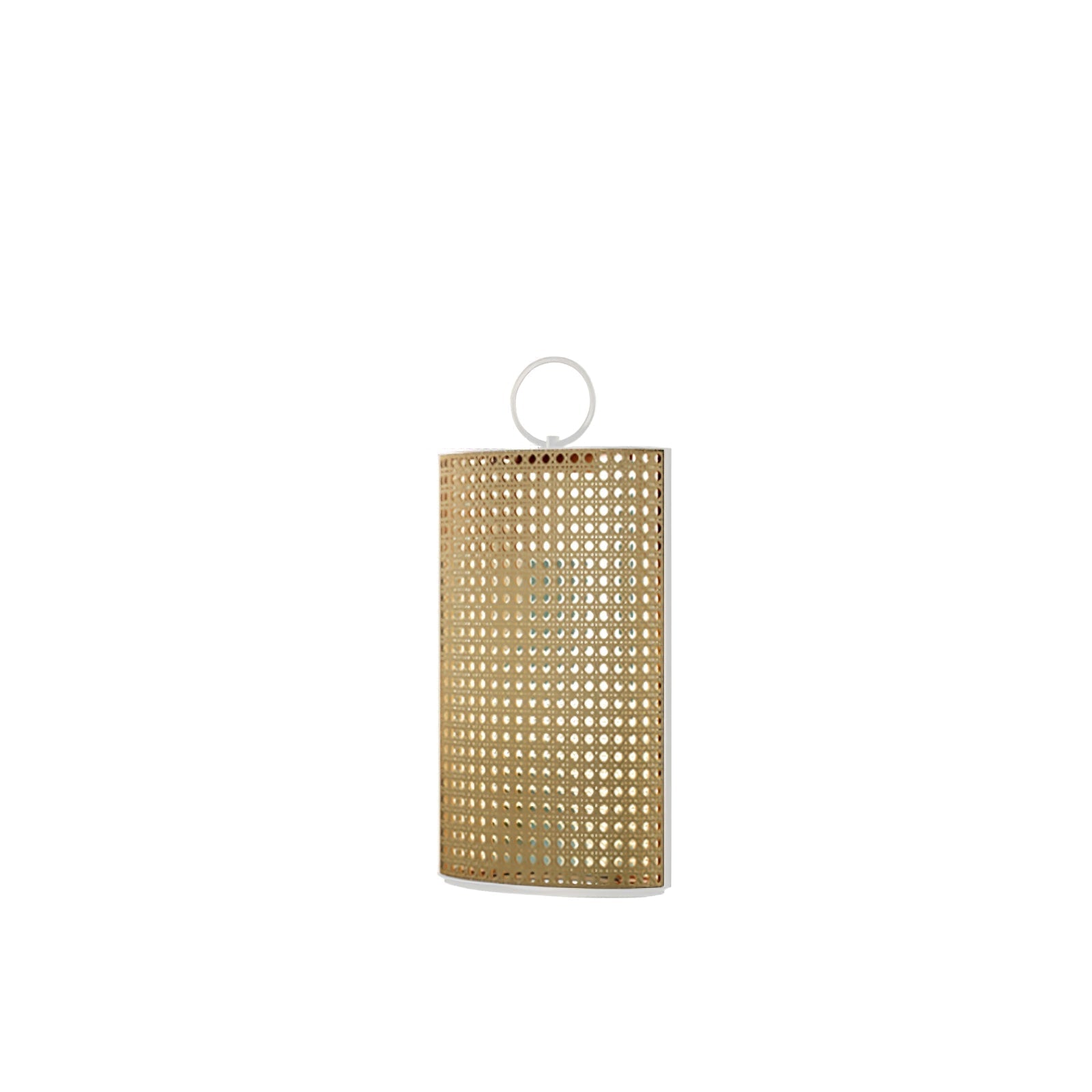 Lanterne Solaire d'Extérieur avec Télécommande et Revêtement en Rotin pour Jardin et Terrasse