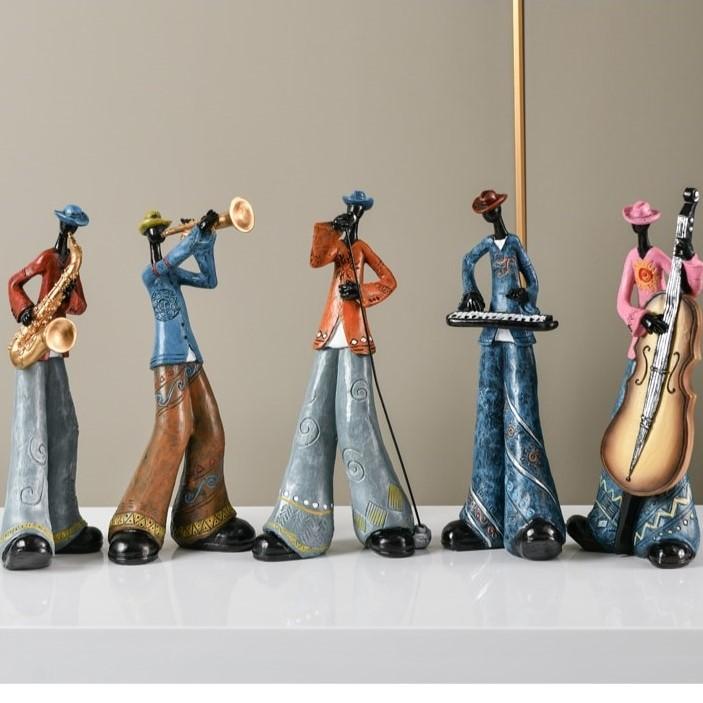 MusiArte – Handgemaakte Retro Beeldjes met Muzikale Sfeer
