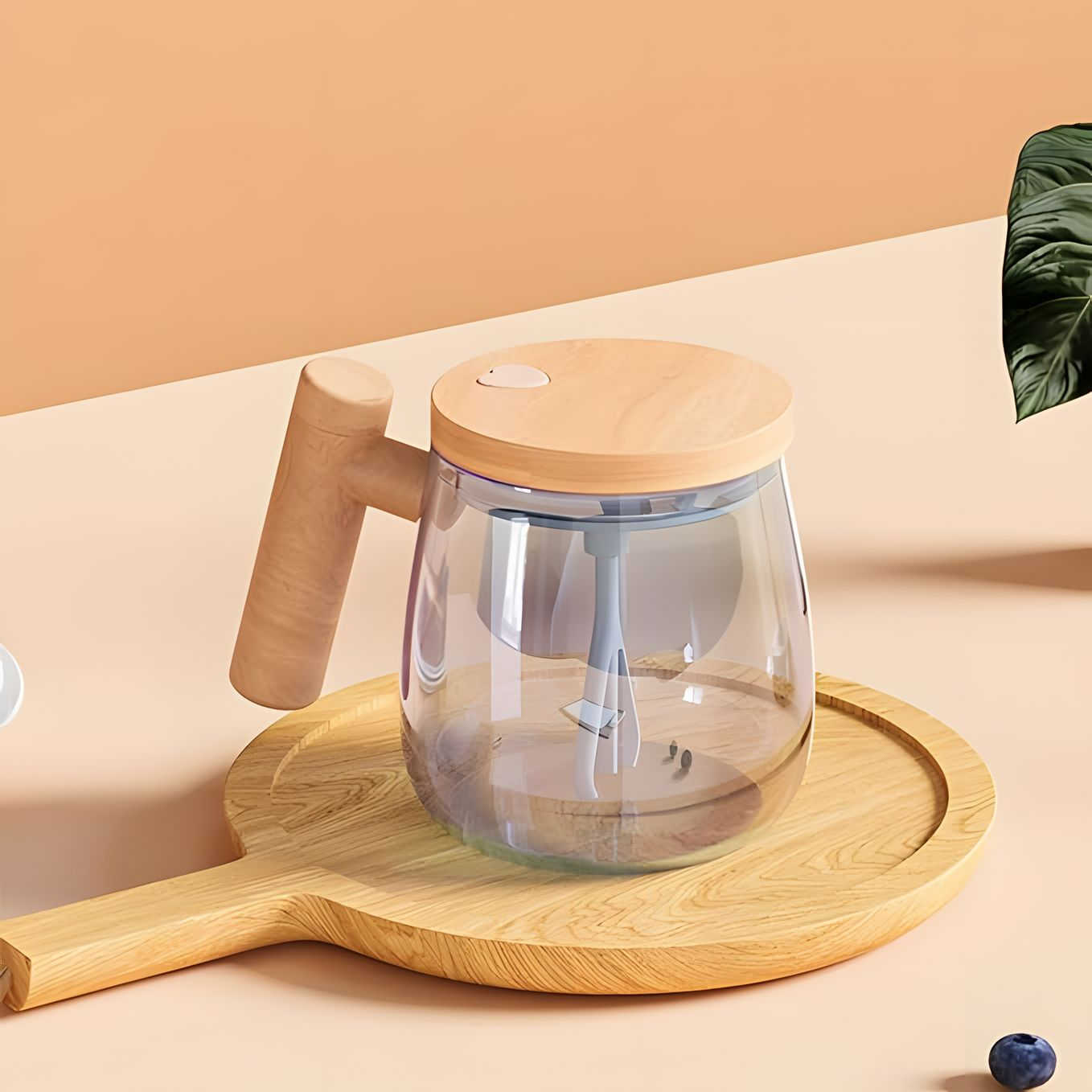 BrewEaseLuxe Self-Stirring Mug – For a Stylish and Smart Coffee Experience