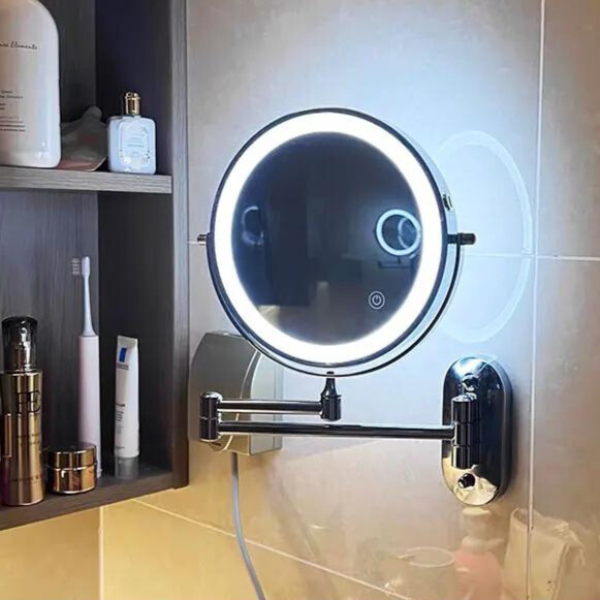 LumiMirror – Luxe LED Make-up Spiegel met Oplaadbare Verlichting