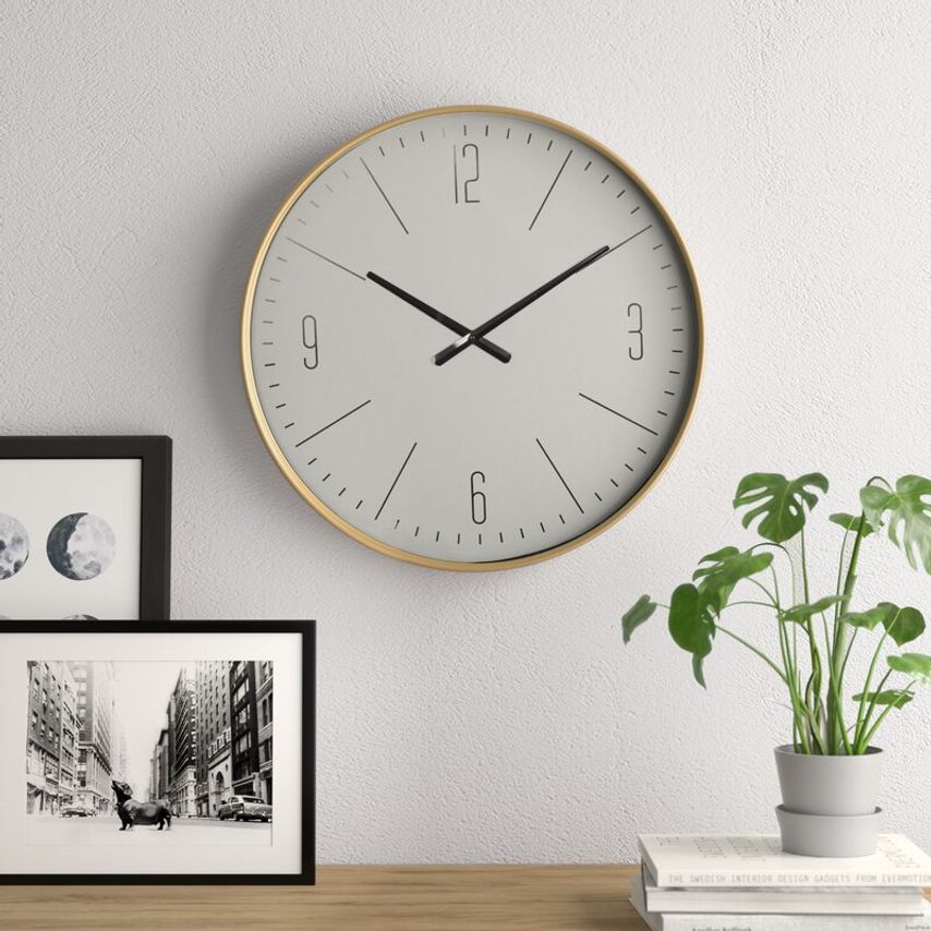 TimberTick – Minimalist Wall Clock with Timeless Elegance