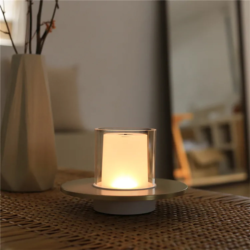 CandleGlow – Modern LED Table Lamp with Atmospheric Induction