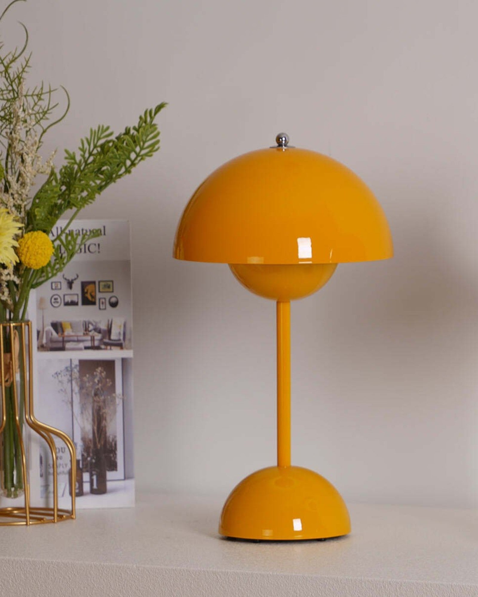 NordLight – LED Table Lamp Scandinavian Design, Dimmable and Durable in Metal