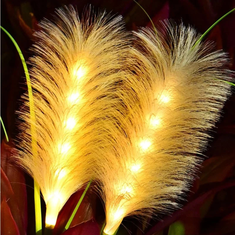 EcoFlare – Decorative Solar Wicker Garden Lighting with Natural Elegant