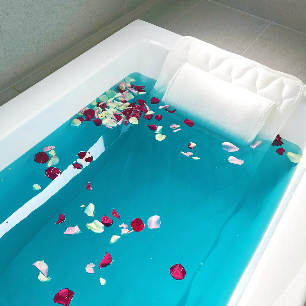 AquaLuxe Ergonomic Bath Pillow – Full Body Support for Ultimate Relaxing Baths