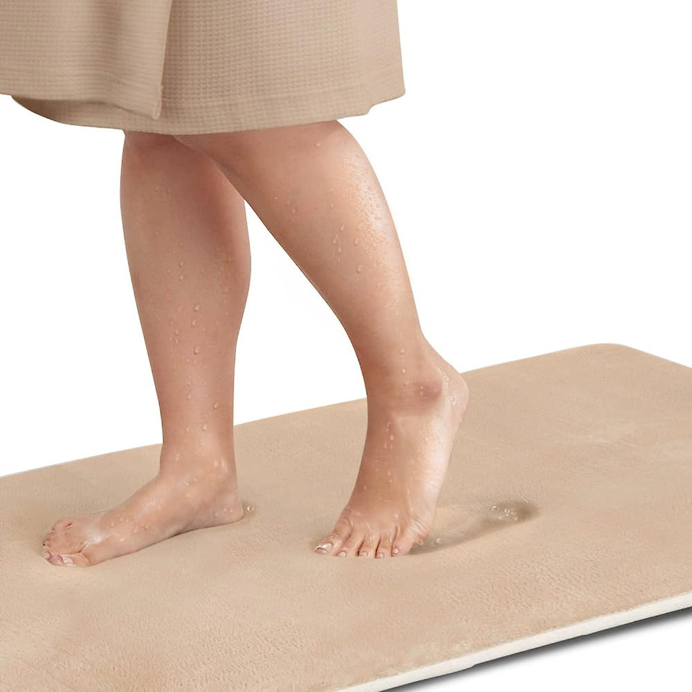LuxeCloud – Ultimate Memory Foam Bath Mat for Comfort and Safety