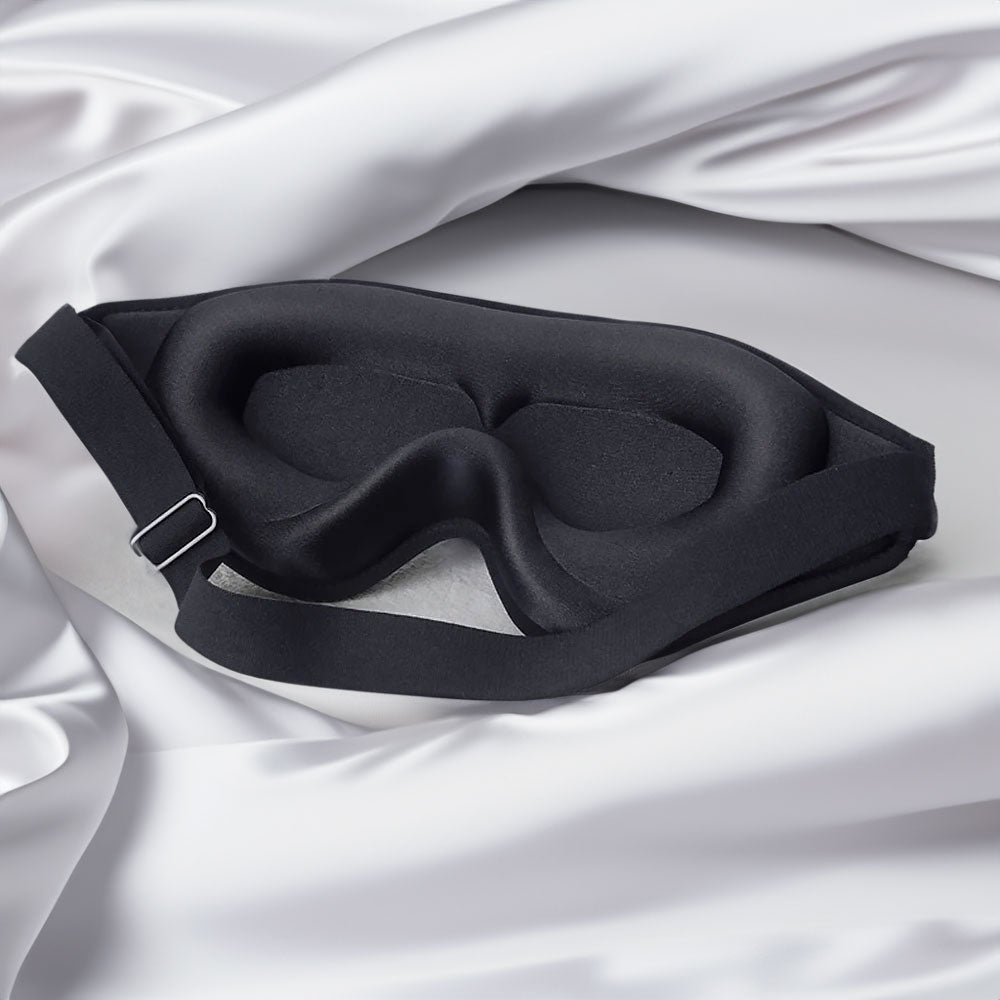 DreamEase – Luxe 3D Memory Foam Sleep Mask for Ultimate Darkness and Comfort