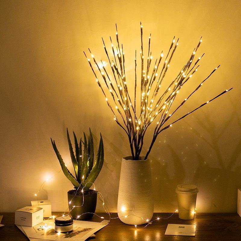 Aurora – LED Branch Bouquet with Warm White Lighting