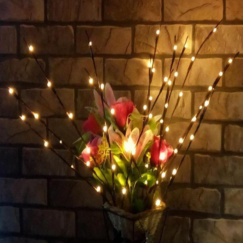 Aurora – LED Branch Bouquet with Warm White Lighting