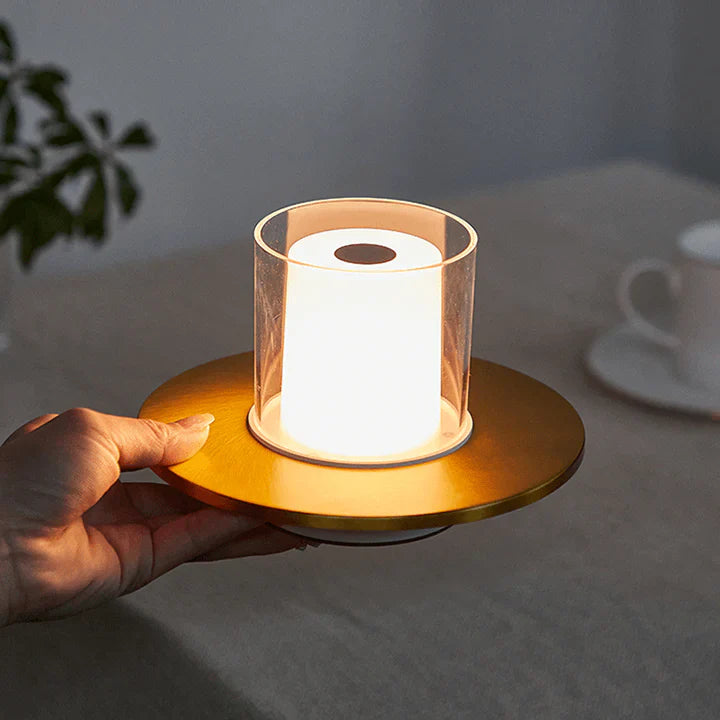 CandleGlow – Modern LED Table Lamp with Atmospheric Induction