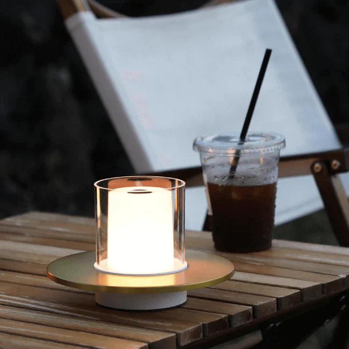 CandleGlow – Modern LED Table Lamp with Atmospheric Induction
