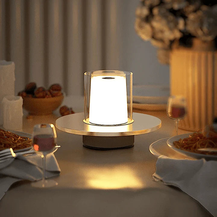CandleGlow – Modern LED Table Lamp with Atmospheric Induction