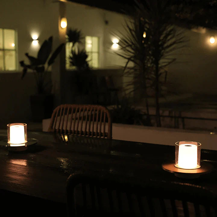 CandleGlow – Modern LED Table Lamp with Atmospheric Induction