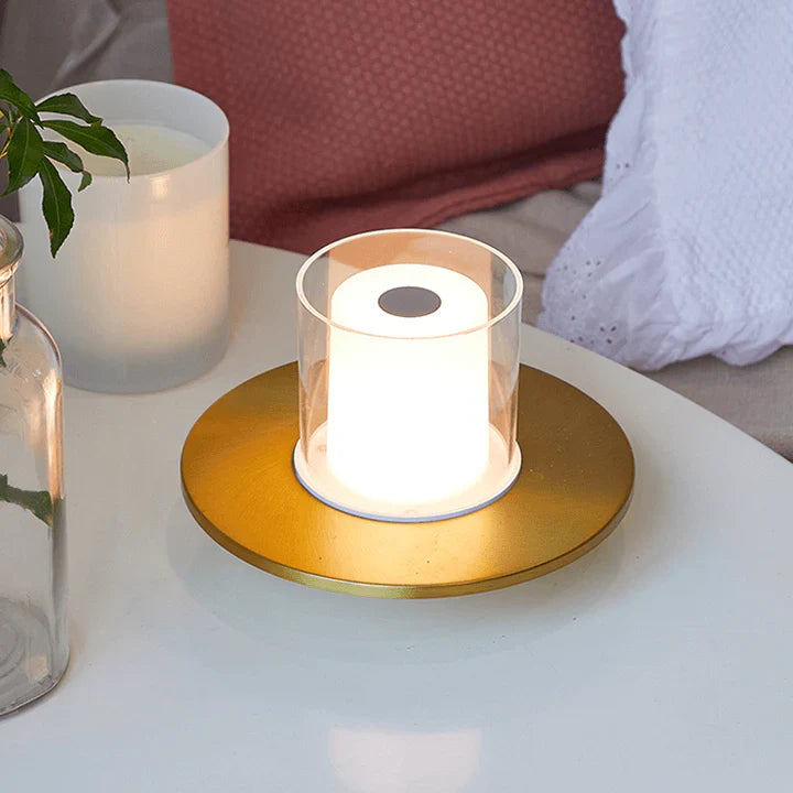 CandleGlow – Modern LED Table Lamp with Atmospheric Induction