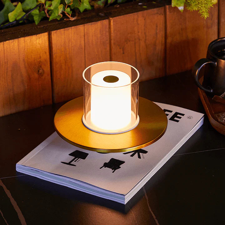 CandleGlow – Modern LED Table Lamp with Atmospheric Induction