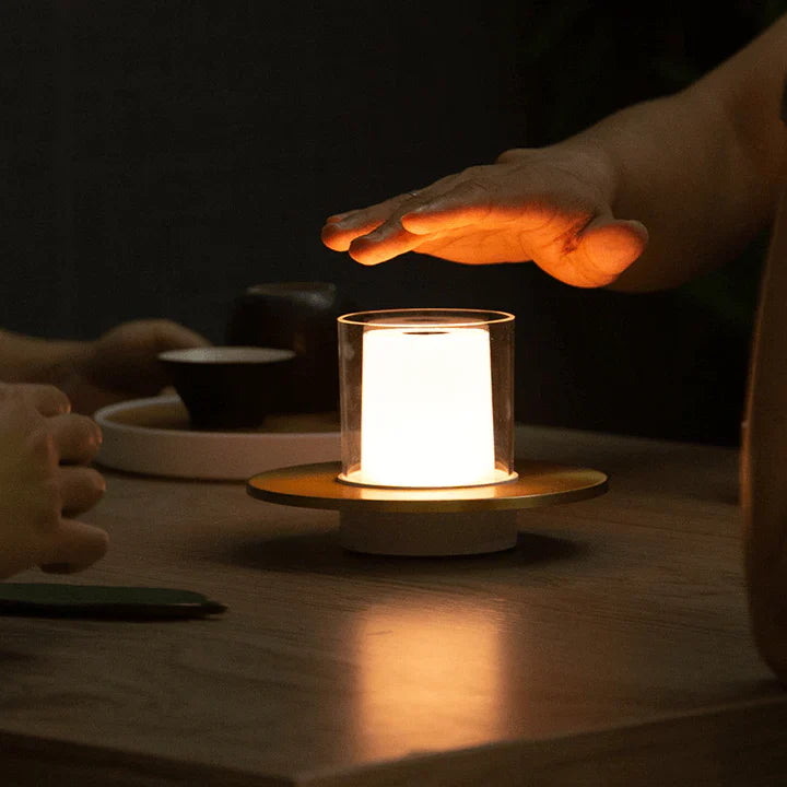 CandleGlow – Modern LED Table Lamp with Atmospheric Induction