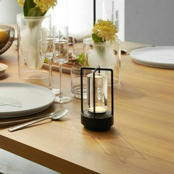 CrystalGlow – Elegant Dimmable Table Lamp with Crystal Ambience
