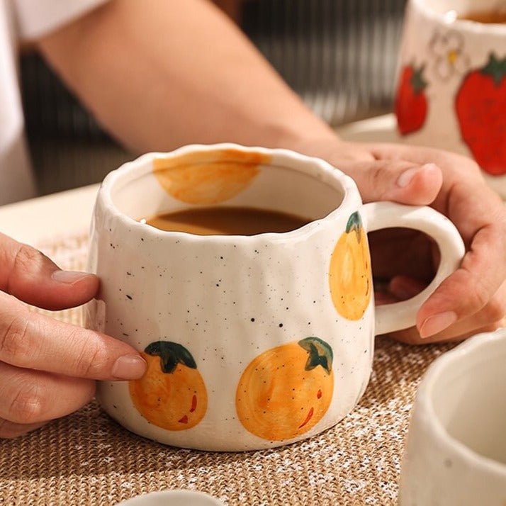 ArtSip – Ceramic Coffee Mug with Playful Design