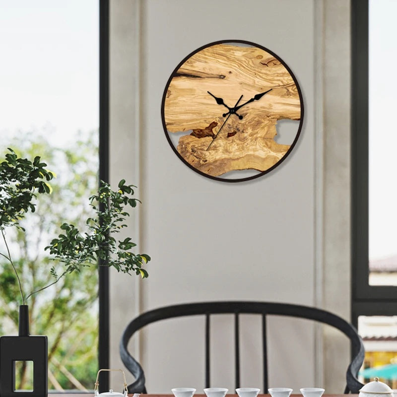 LumiVista – Stylish Transparent Wall Clock with Minimalist Design for a Modern Interior