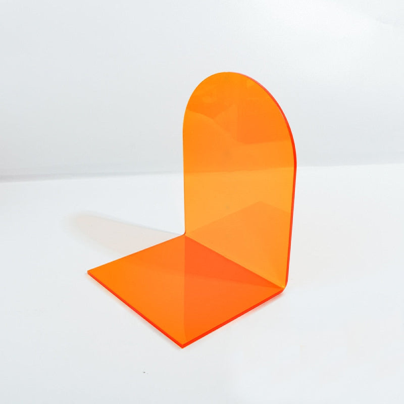 LumiGlow – Neon Acrylic Bookends with Stylish Color Accents