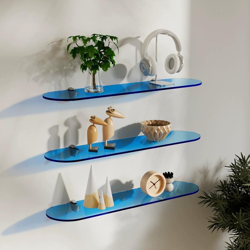 AcryLuxe – Modern Wall Shelf with Stylish Color Accents