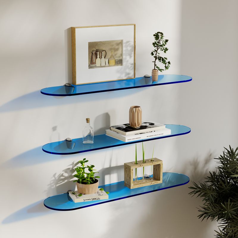 AcryLuxe – Modern Wall Shelf with Stylish Color Accents